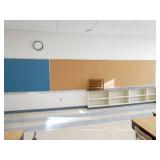 Rm 216 - TWO large cork/chalk board combos