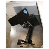 Office - Ergotron monitor and keyboard riser