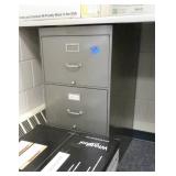 Office - Two Shaw Walker legal size file cabinets