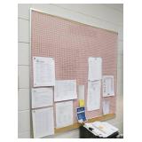 Office - Magazine/letter racks and 3 cork boards