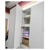 Office - Large cabinet and drawer unit with clothes closet