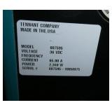 Custodian - Tennant 2550 floor scrubber with charger