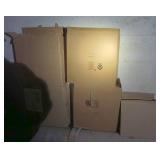 Five boxes of floor scrubber pads