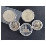 1976-S Bicentennial Silver Proof and Mint Coins