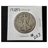 1928-S Walking Liberty Half Dollar