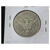 1907 Barber Half Dollar