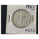 1943 Walking Liberty Half Dollar
