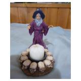 Wizard Candle Holder and 2 Dragons Wizard Candle Holder and 2 Dragons