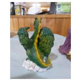 Wizard Candle Holder and 2 Dragons Wizard Candle Holder and 2 Dragons