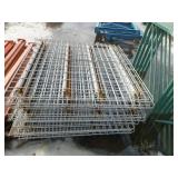 20 Pallet racking 43' X 43.5' Wire Decks 20 Pallet racking 43' X 43.5' Wire Decks