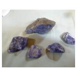 11 Demortierite Crystals 11 Demortierite Crystals