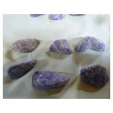 11 Demortierite Crystals 11 Demortierite Crystals