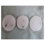 10 Milky Quartz Palm Stones 10 Milky Quartz Palm Stones