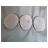 10 Milky Quartz Palm Stones 10 Milky Quartz Palm Stones