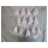 13 Selenite Crystal Pyramids 13 Selenite Crystal Pyramids