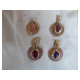 20 Coin-Like Gem Stone Pendants 20 Coin-Like Gem Stone Pendants