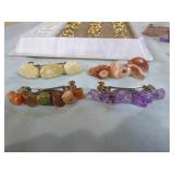 Rings, Barrettes and Earrings Rings, Barrettes and Earrings