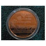 7 Copper Collectible Coins 7 Copper Collectible Coins