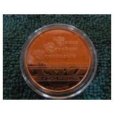 7 Copper Collectible Coins 7 Copper Collectible Coins