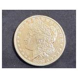 1887 Morgan Dollar - Cleaned