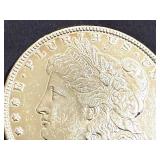 1887 Morgan Dollar - Cleaned