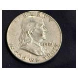 1961 Franklin Half Dollar