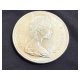 1967 Canadian Centennial Silver Dollar - 80% Silver