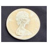 1967 Canadian Centennial Silver Dollar - 80% Silver