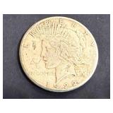 1922 S Peace Dollar