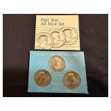 1979 Susan B Anthony First Year All Mint Set