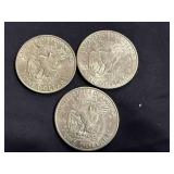 3 1971 Ike Dollars