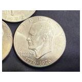 Ike Dollars - 1972, 1974 & 1976