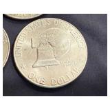 Ike Dollars - 1972, 1974 & 1976