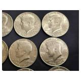 17 Kennedy Bicentennial Half Dollars
