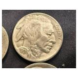 10 Buffalo Nickels