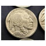 10 Buffalo Nickels