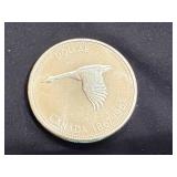 1967 Canadian Centennial Silver Dollar - 80% Silver