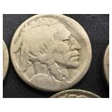 8 Buffalo Nickels