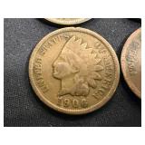 10 Indian Head Pennies