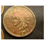 10 Indian Head Pennies