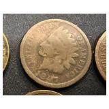 10 Indian Head Pennies