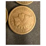 10 Indian Head Pennies