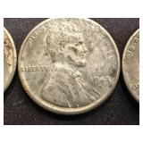 8 Indian Head Pennies & 4 Steel Wheel Pennies