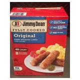 F - Jimmy Dean Original Fully Cooked Pork Sausage Links - 48 Count (8-Pack) F - Jimmy Dean Original Fully Cooked Pork Sausage Links - 48 Count (8-Pack)