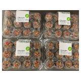 D - Lot of 4 Packs Publix Chocolate Mini Cupcakes with Rainbow Sprinkles 10oz Each D - Lot of 4 Packs Publix Chocolate Mini Cupcakes with Rainbow Sprinkles 10oz Each