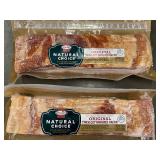 E - Hormel Natural Choice Uncured Bacon, Original Thick Cut, 2 x 20oz (Exp. 09/2025) E - Hormel Natural Choice Uncured Bacon, Original Thick Cut, 2 x 20oz (Exp. 09/2025)