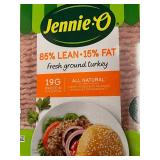 Jennie-O Ground Turkey 85% Lean 15% Fat - Fresh Ground Turkey 3 lb - 2 Pack Jennie-O Ground Turkey 85% Lean 15% Fat - Fresh Ground Turkey 3 lb - 2 Pack