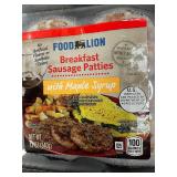H - Food Lion Breakfast Sausage Patties with Maple Syrup - 12 oz H - Food Lion Breakfast Sausage Patties with Maple Syrup - 12 oz