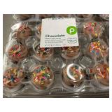 D - Lot of 4 Packs Publix Chocolate Mini Cupcakes with Rainbow Sprinkles 10oz Each D - Lot of 4 Packs Publix Chocolate Mini Cupcakes with Rainbow Sprinkles 10oz Each