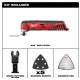 Milwaukee M12 12 Volt Cordless Oscillating Multi-Tool, Tool Only, Model# 2426-20 Brand New